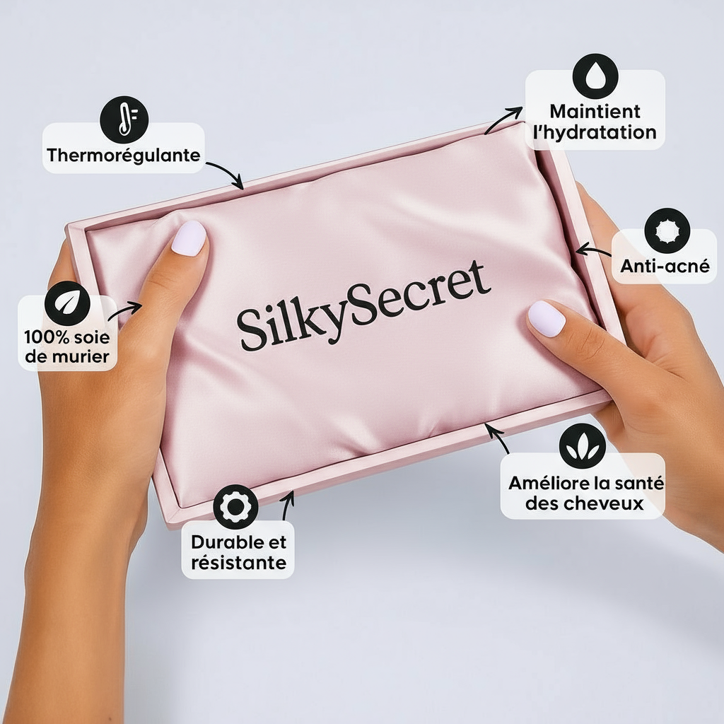 Bonnet de nuit en soie